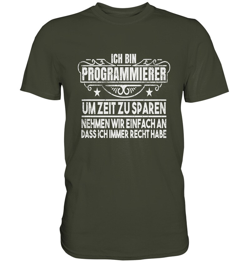 Programmer Gift Computer Software Shirt Computer Scientist Coder Tshirt Urban Khaki
