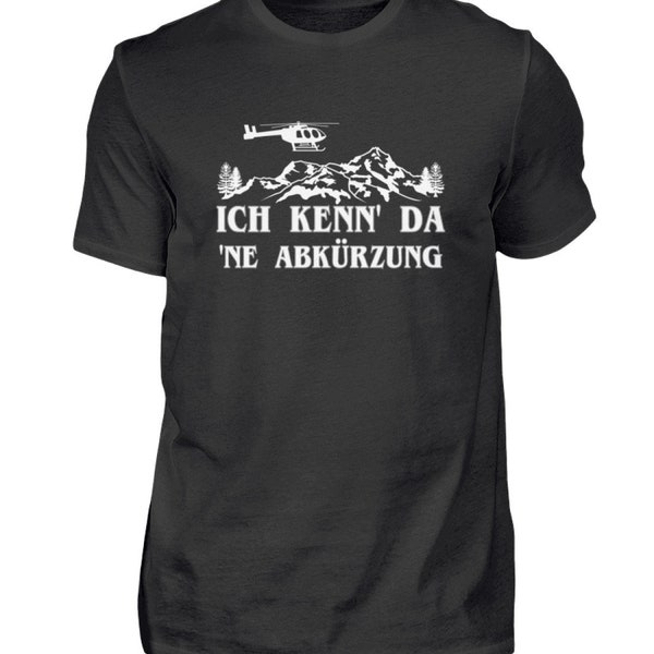 Hubschrauber Sprüche, Fliegen, Flugplatz, Hubschrauber Geschenke - Herren Shirt