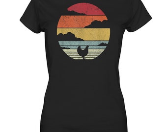 Chicken Chick Farmer Vintage Chicken Gift Idea Hen T-Shirt - Women's Premium Shirt