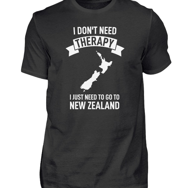 Neuseeland, Therapie, Neuseelandreise, Tshirt - Herren Shirt