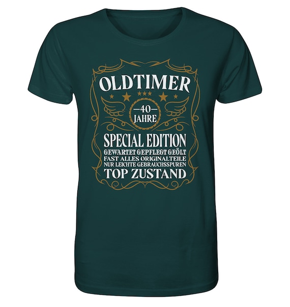 T-shirt 40 anni Uomo Compleanno 1984 Festa Simpatica Divertente Idea regalo Papà