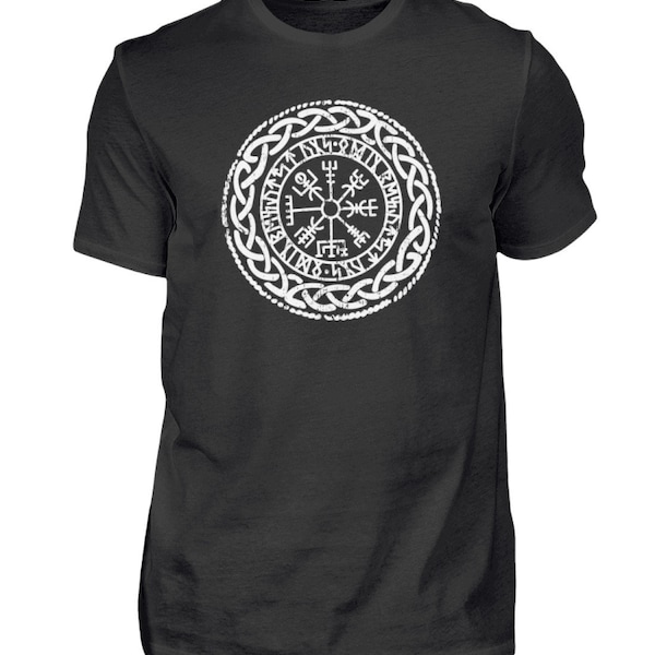 Wikinger Vegvisir Nordische Mythologie Valhalla T-Shirt