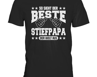 This is what the best stepdad in the world looks like T-shirt stepdad gift - premium shirt