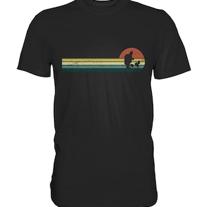 Dänemark Dänische Karte - Premium Shirt