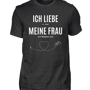 Fahrrad Ich Liebe Radfahren Rennrad Geschenkidee Fahrradfahrer T-Shirt Herren Shirt Black