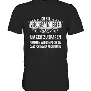 Programmer Gift Computer Software Shirt Computer Scientist Coder Tshirt Black