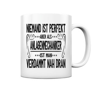 Plant Mechanic Nobody Is Perfect But As A Plumber Gifts - Mug and Coffee Mug