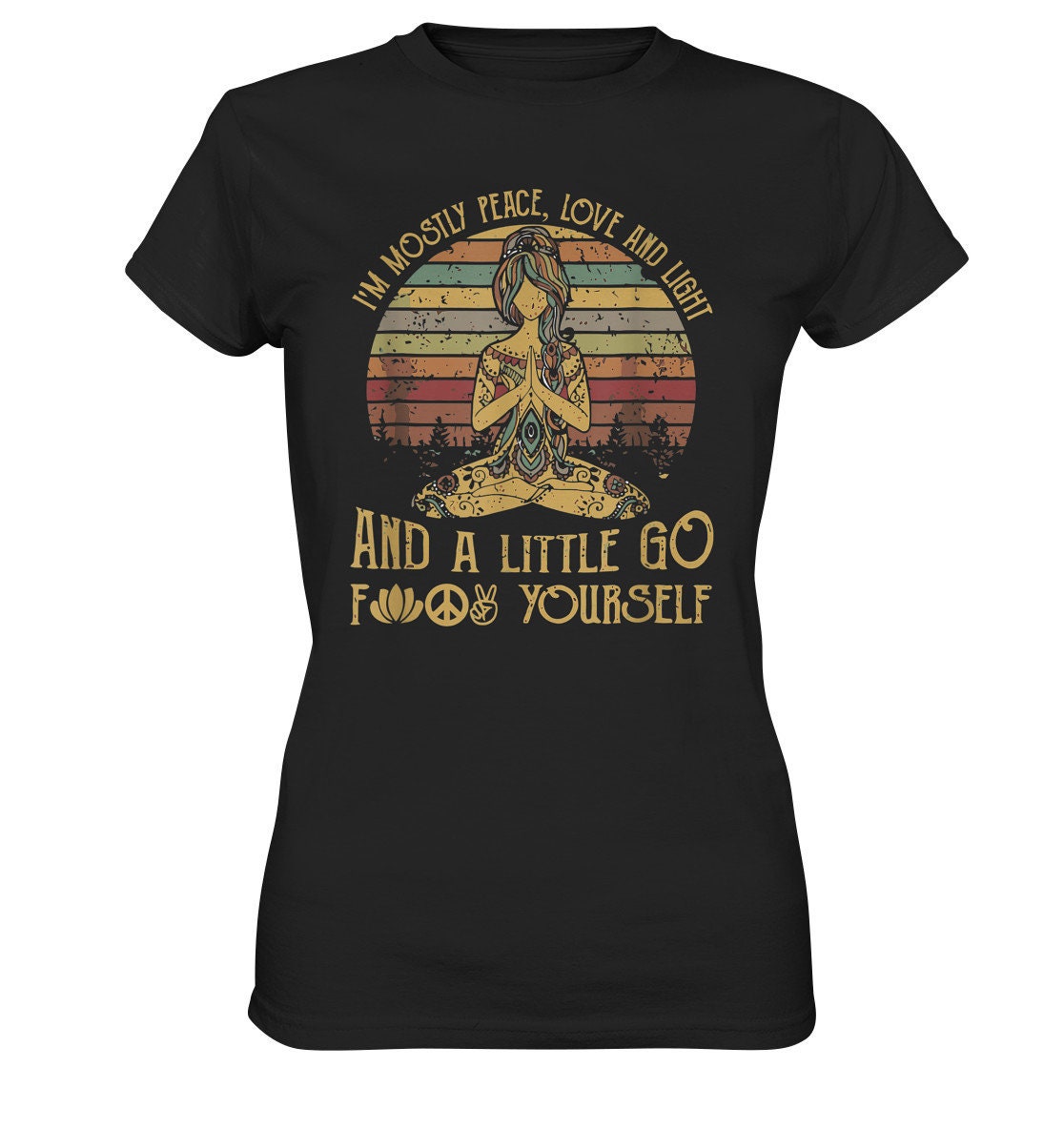 T-shirt Buddista Buddista Buddha Om Mandala Buddismo Spirituale - Taglie Per Uomo, Donna E Bambino - Italia - 4