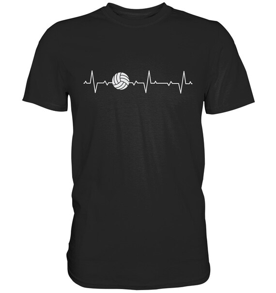 Volleyball Heartbeat Shirt - I Love Volleyball T-Shirt Volleyball Heartbeat Shirt - I Love Volleyball T-Shirt