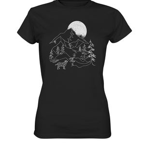 Schapen Schapen Lam T-shirt Schapen Motief Herderin Gift - Vrouwen Premium Shirt