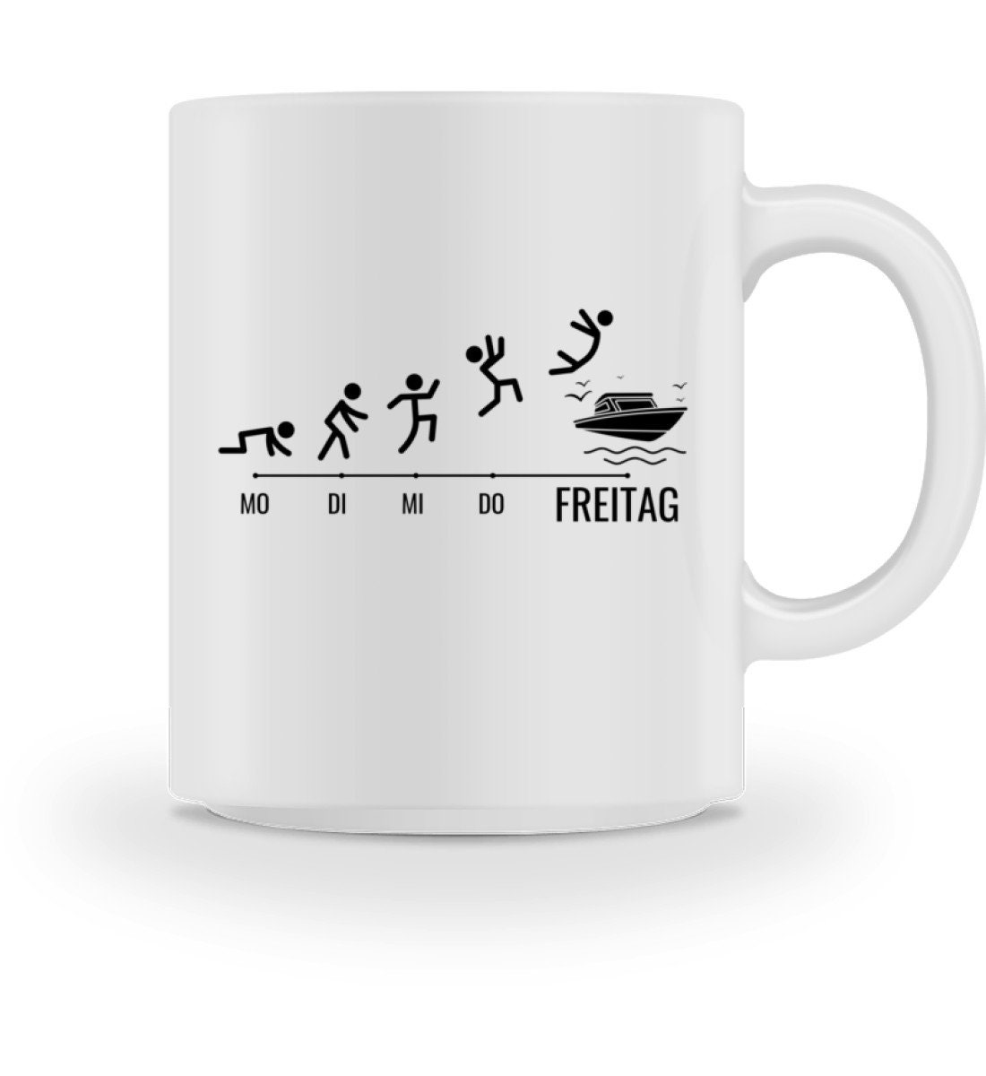 Segel Tasse Mit Lustigem Spruch - Geschenk Für Kapitäne & Segler, 330 Ml, Spülmaschinenfest