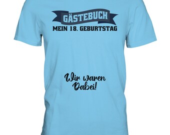 Shirtracer Kissen 40x40 Cm – Mit Aufdruck 'Gästebuch 18. Geburtstag', Weiß, Aus Polyester