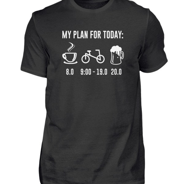 Lustiger Fahrrad fahren Spruch Radfahrer T-Shirt