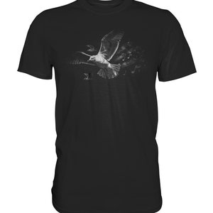 Music Seagull Sea Coast Gift Idea Seagulls T-Shirt - Premium Shirt