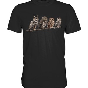 Owl Gift Ideas Owl Gift Forester Forest T-Shirt - Premium Shirt