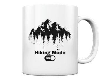 Berge Lustig Wandern Hobby Berg Sprüche Modus Geschenke - Tasse und Kaffeebecher Glossy