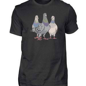Pigeon, colombophile, pigeon voyageur, oiseaux, élevage de pigeons, pigeons, pigeons voyageurs, cadeau, tshirt - chemise pour homme