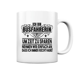 Bus Driver Time Saving Bus Driving Gifts - Cup and Coffee Mug glossy