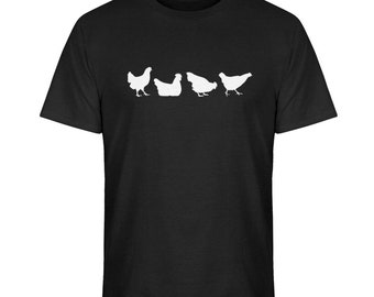 Chicken, Farmer, Chickens, Eggs, Farm Tshirt - Men's Shirt