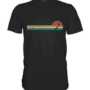 T-shirt Nieuw-Zeeland Vintage Nieuw-Zeeland kaart Retro cadeau-ideeën - Premium T-shirt