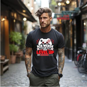 Gamer Ich werde nicht älter T-Shirt Controller Gaming Geschenkidee - Premium Shirt