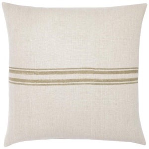 Indian Block Print Pillow, Hand Block Print Pillow, Swanee Pistachio Block Print Pillow with Insert