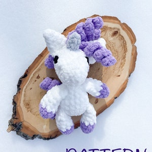 PATTERN Leni the Mini Unicorn Plushie | Amigurumi Unicorn