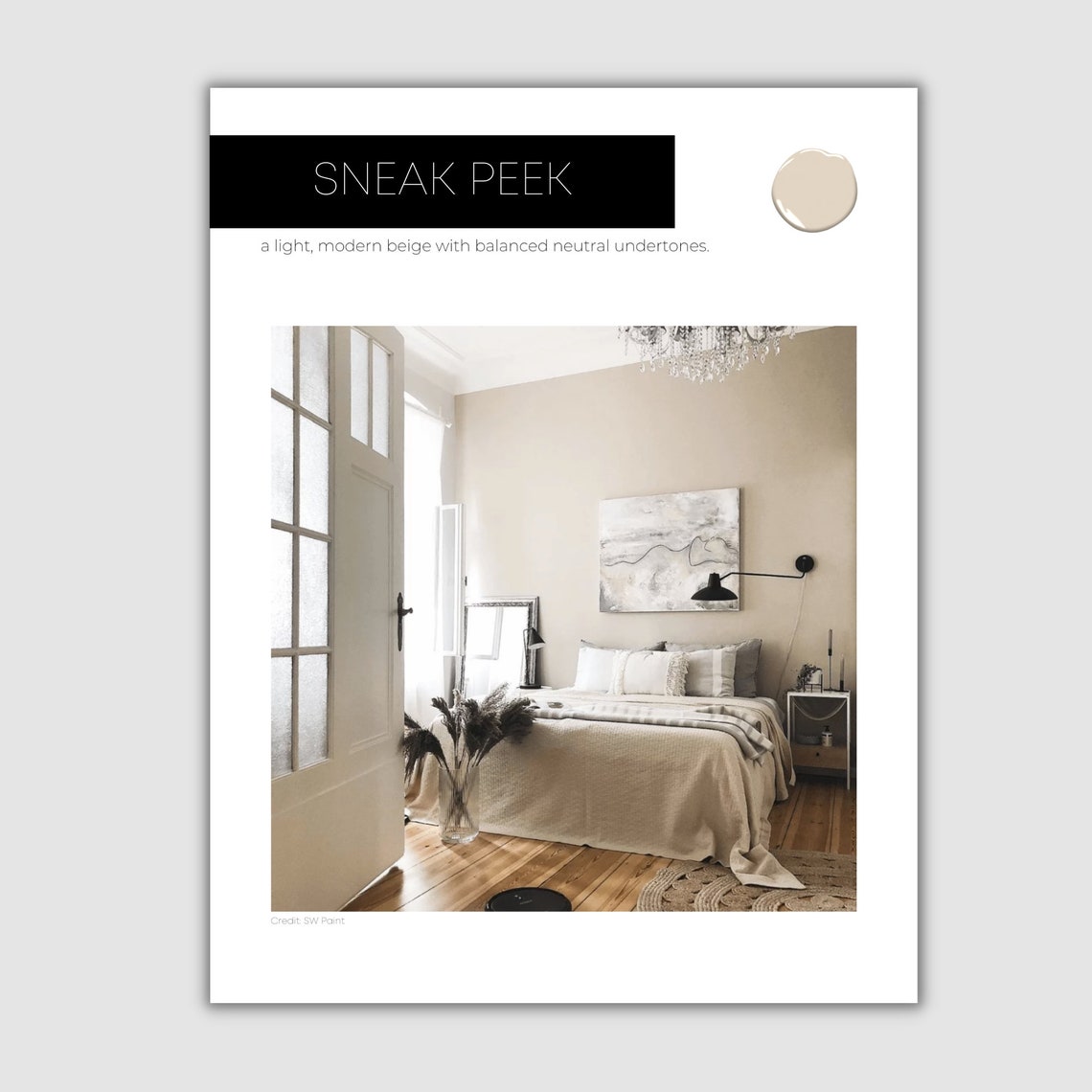 Earthy Neutrals Benjamin Moore Paint Palette Paint Colors for Etsy