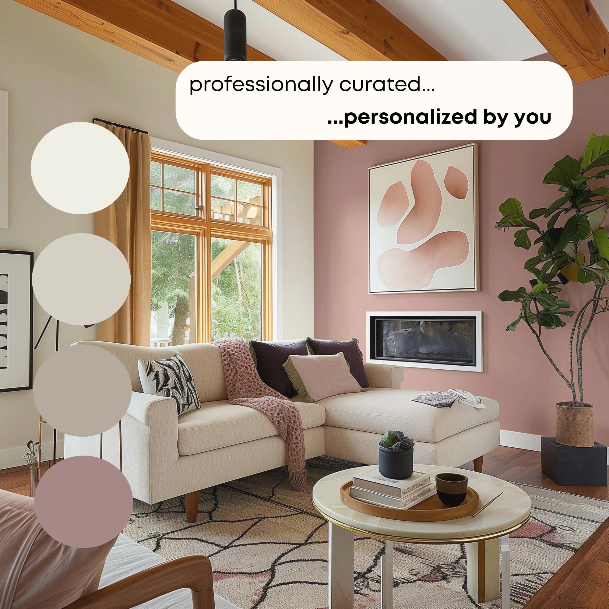 Modern Cottage Benjamin Moore Paint Palette - Modern Neutral Interior ...