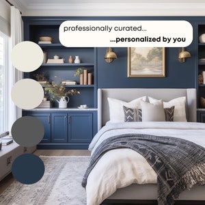 Coastal Benjamin Moore Paint Palette, Modern Coastal Colors, Bright ...