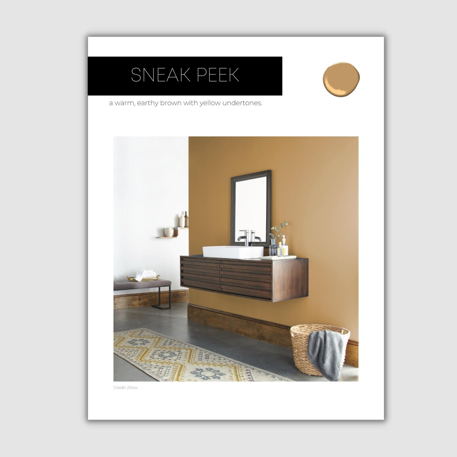 Earthy Boho Benjamin Moore Paint Palette Interior Paint Etsy