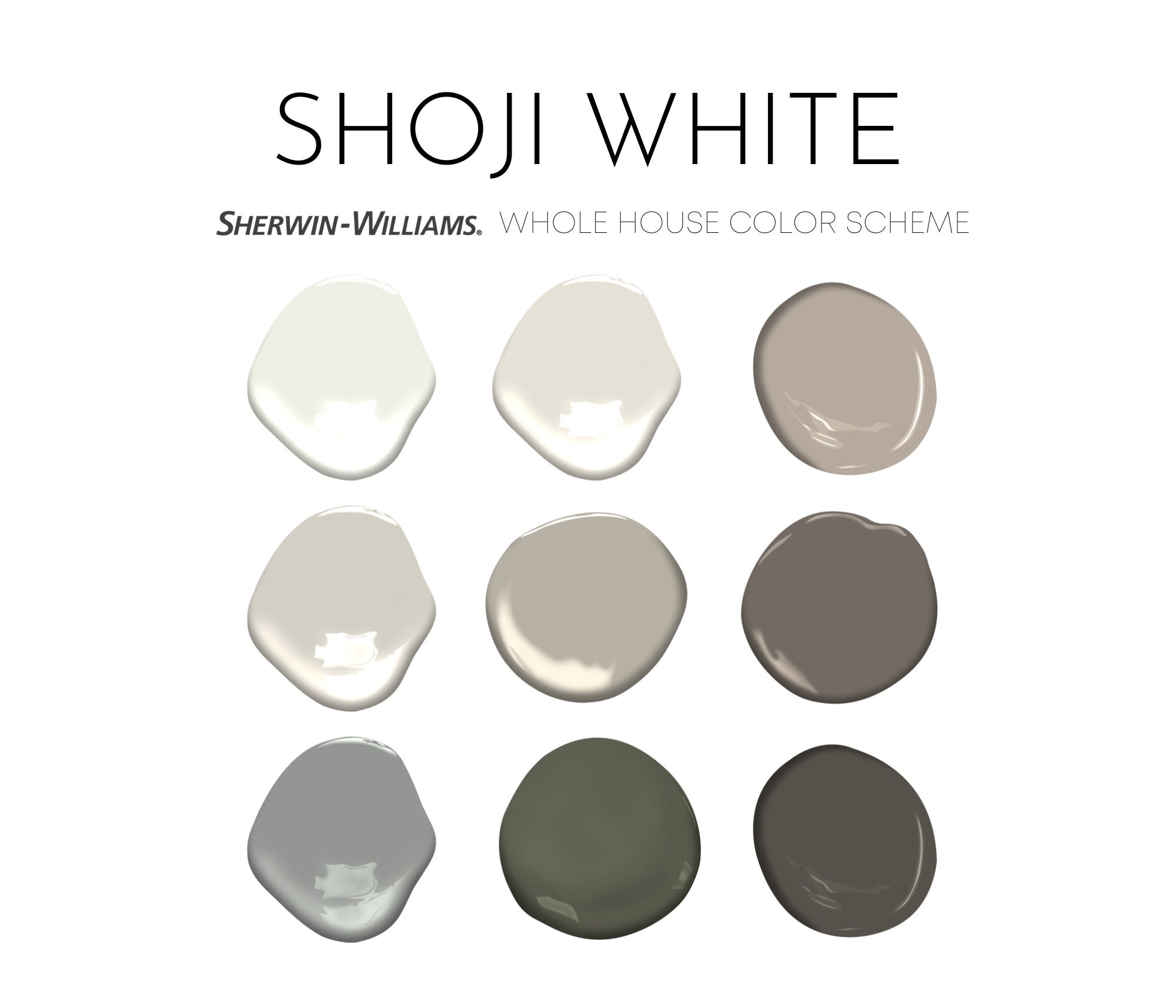 Sherwin williams maison blanche