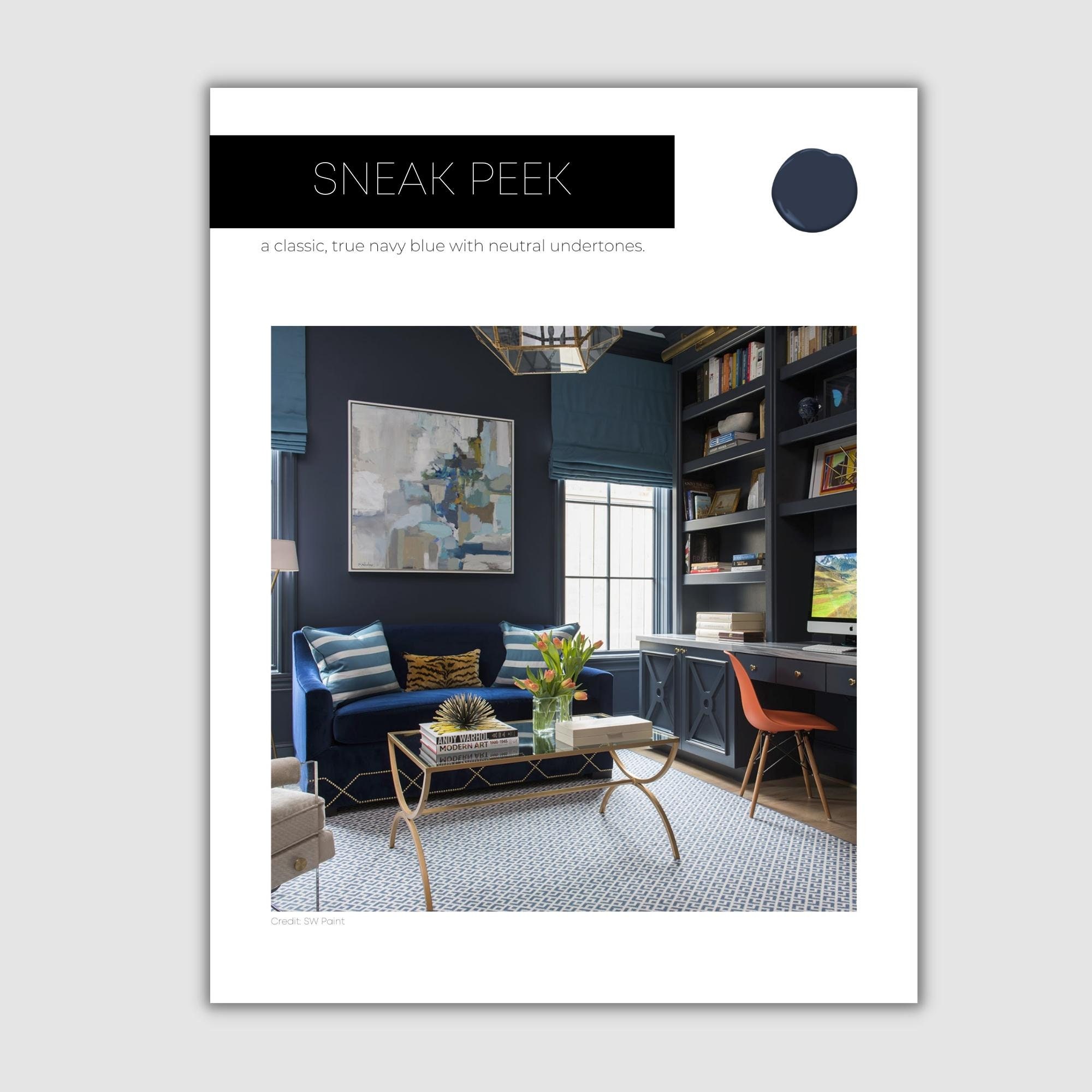 Sea Salt Benjamin Moore Paint Palette Modern Coastal Etsy