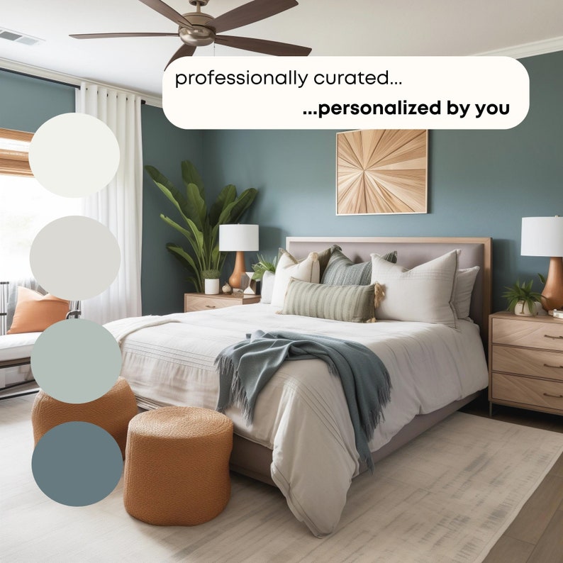 Coastal Farmhouse Sherwin Williams Paint Palette, Modern Neutral Calm ...