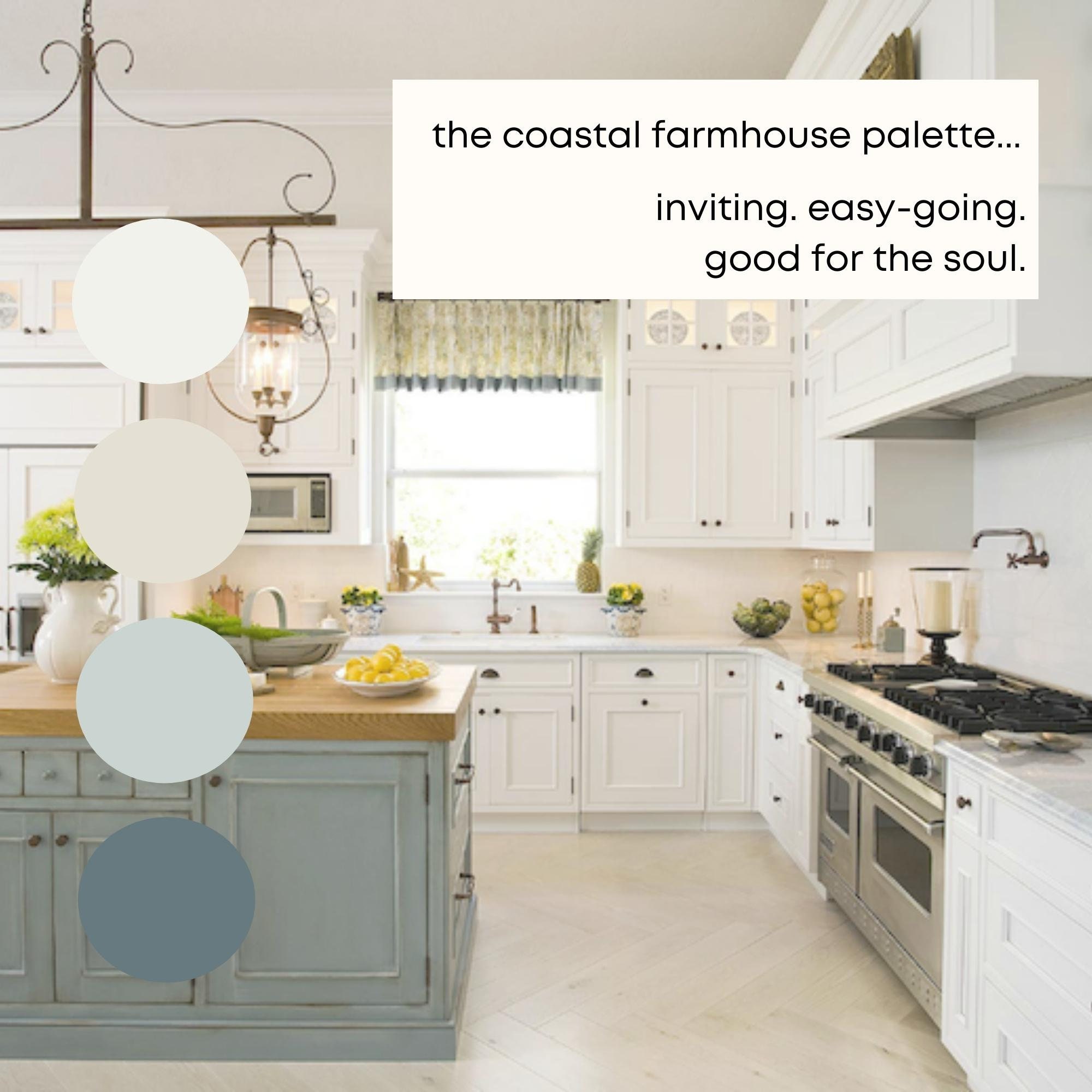 Coastal Farmhouse Sherwin Williams Paint Palette (Download Now) - Etsy