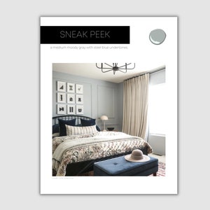 Pale Oak Benjamin Moore Paint Palette Neutral Interior Colors - Etsy