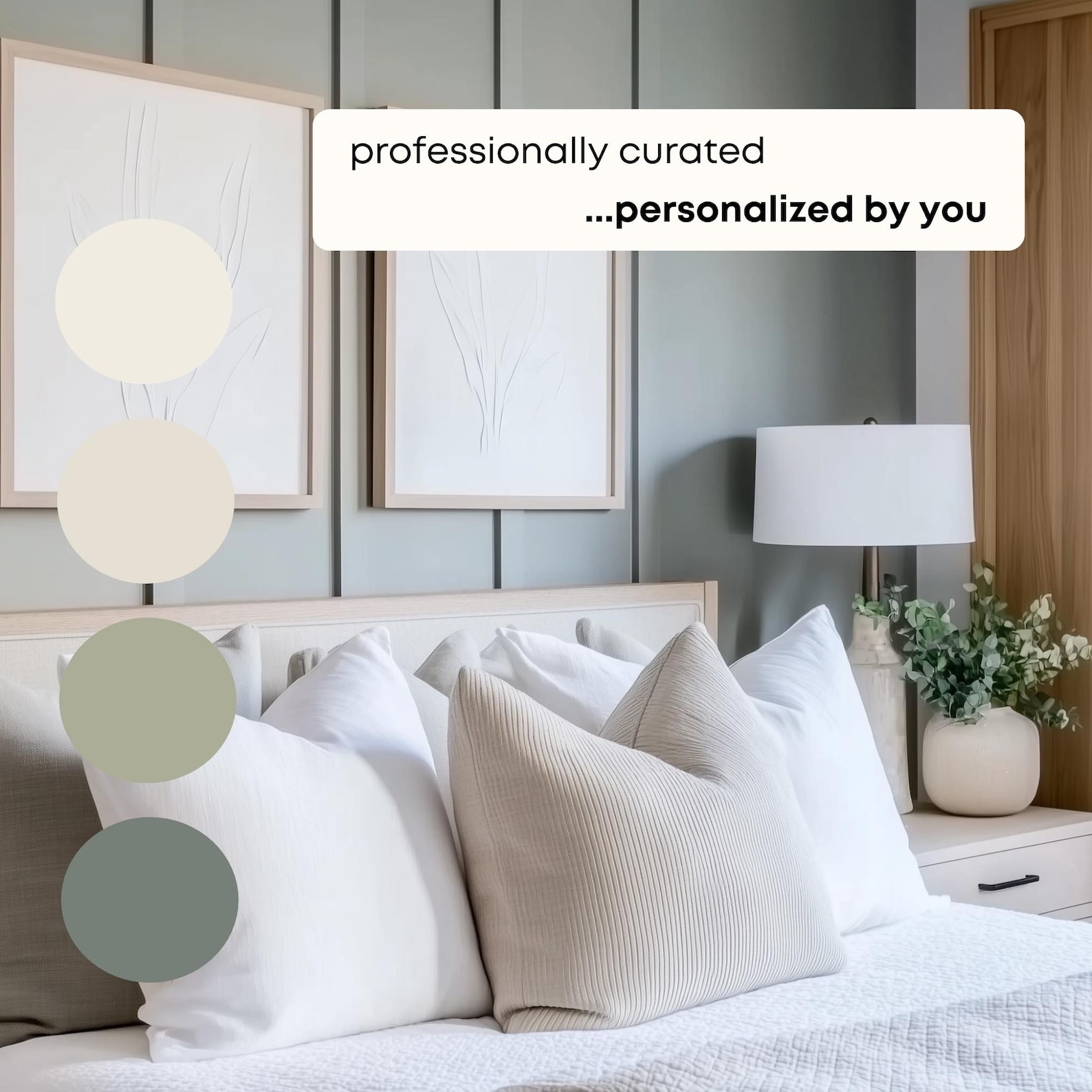Swiss Coffee, Palette Two - Benjamin Moore Paint Palette, Neutral ...