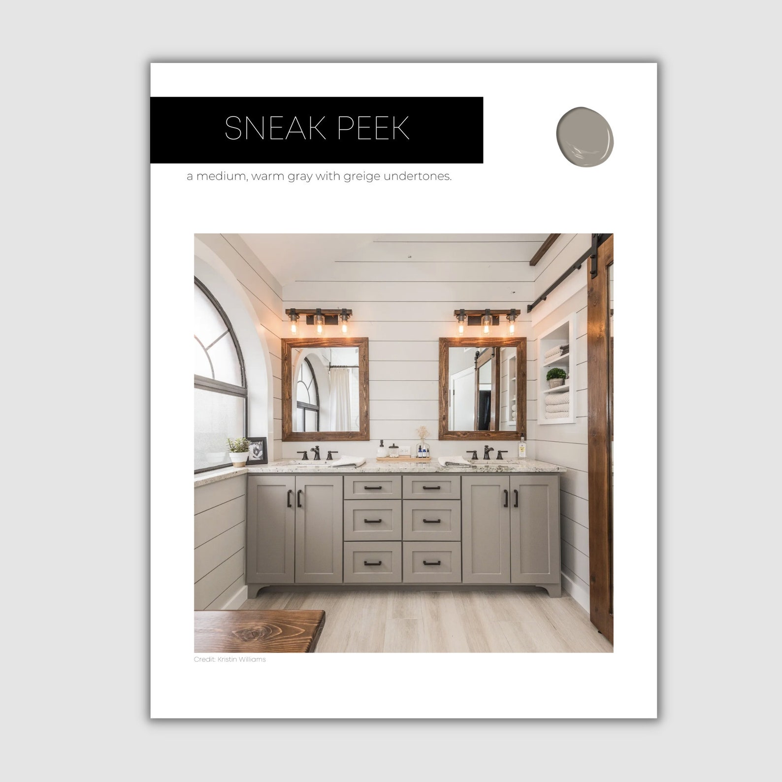 Earthy Neutrals Benjamin Moore Paint Palette Paint Colors for Etsy