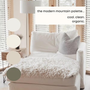 Modern Mountain Benjamin Moore Paint Palette Modern (Instant Download ...