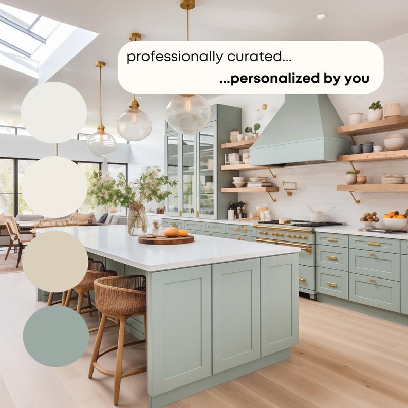 Modern Bohemian Benjamin Moore Paint Palette, Interior Paint Colors for ...