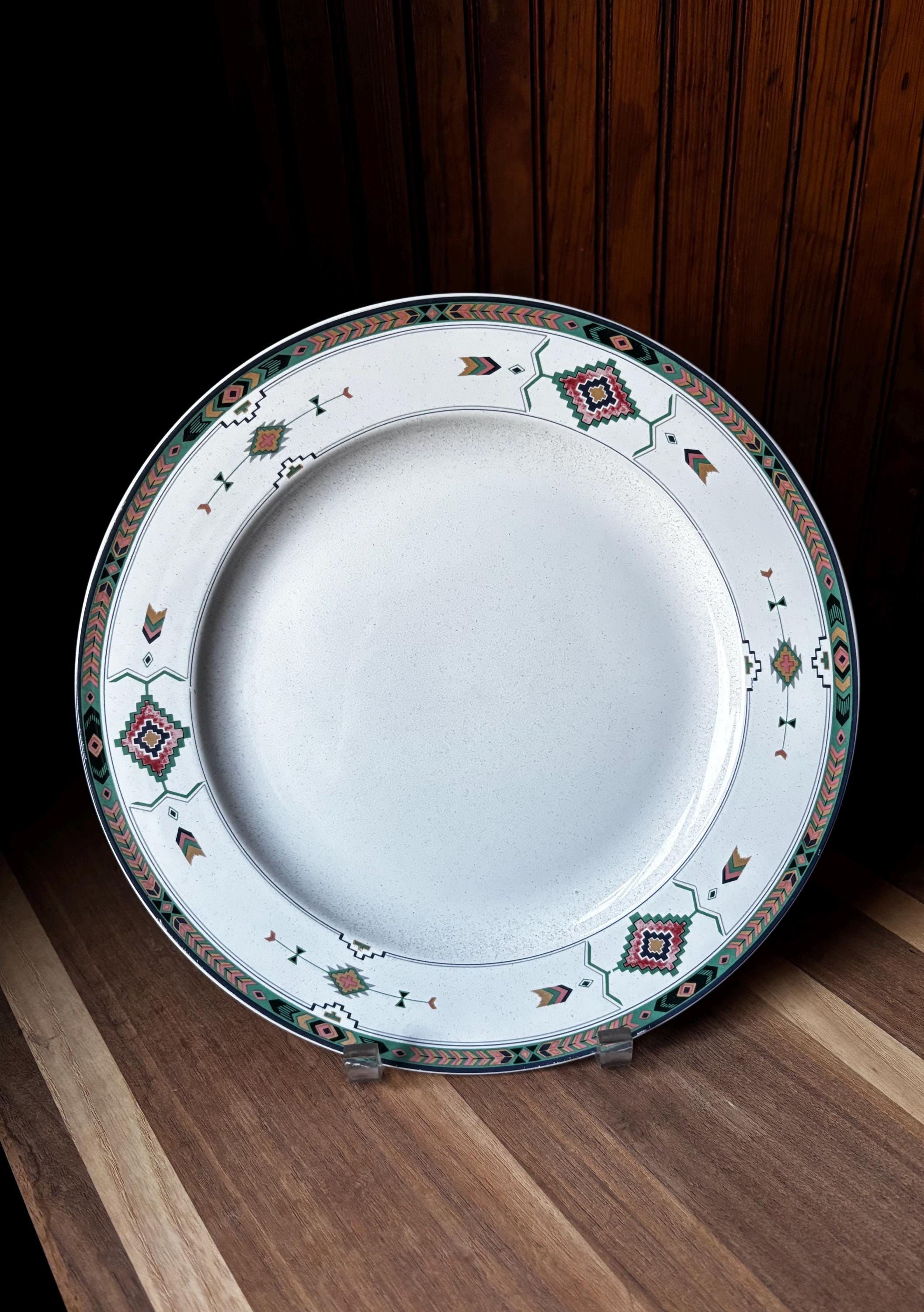 Aztec Dinner Plates - Etsy