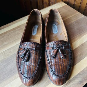 Vtg Bally Italian leather wovan sandals 10 Bally | Shoes | Mens Bally Sandals | Poshmark main image 3