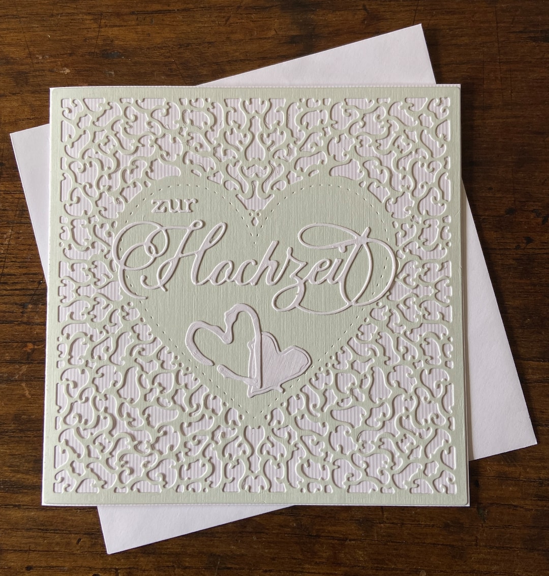 Hallmark Hochzeitskarte 2020 – Gestanzt, Goldfolie, „Congratulations“