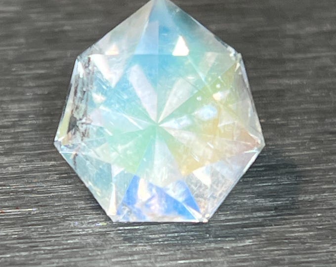 Faceted Rainbow Moonstone – 1.85 Carats