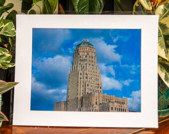 Buffalo City Hall Photo Print Architecture Building Queen City New York WNY