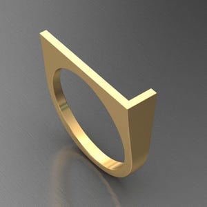 Regalo para nueva mamá en oro, anillo con letras personalizado, anillo con letras personalizado, joyas para madres, anillo con tres nombres personalizado hecho a mano, anillo con nombre de plata