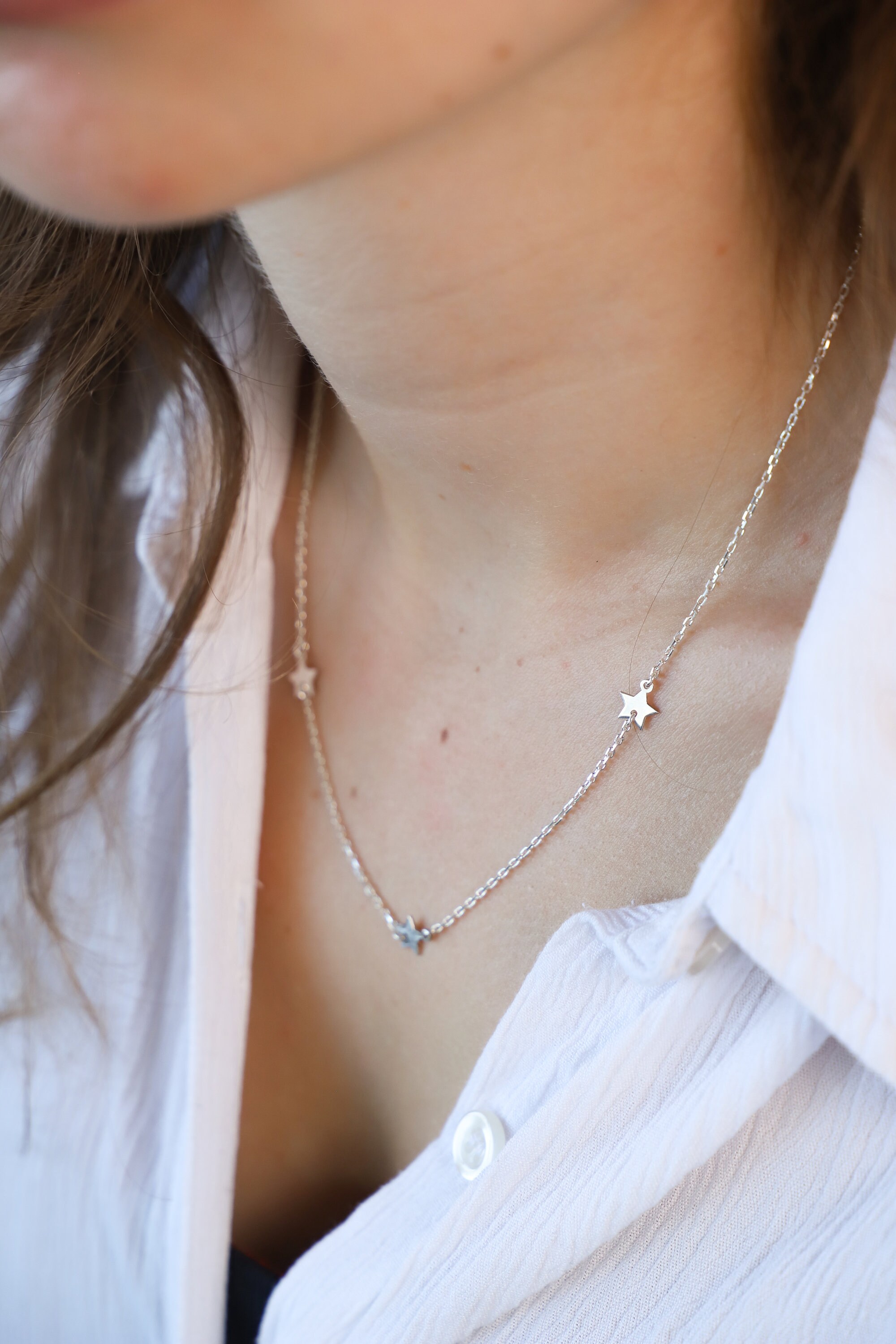 HYPNOTIZE / BEAMS 別注 STAR CHAIN NECKLACE 61423468366_C_1.jpg