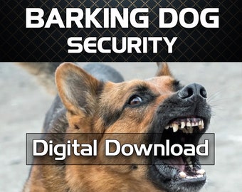 Vicious  Barking Dog Security - 4hrs of Aggressive Barking Dogs mp3 format