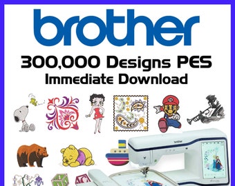 Embroidery Designs Collection Brother Machine Download - over 300,000 embroidery files in PES. Also compatible with Babylock machines