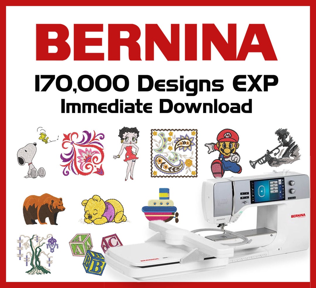 Embroidery Designs Collection Bernina Machine Download Over 170,000